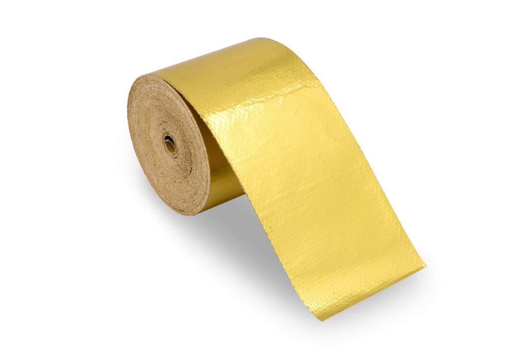 Zlatá samolepící termoizolační páska. Číslo produktu výrobce: FUNK-GO-25