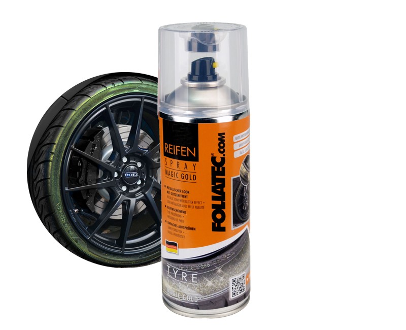 Foliatec Tyre Spray Magic Gold. Číslo produktu výrobce: 2701